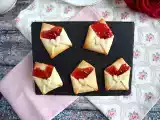 Recept Křehké obálky lásky na valentýna