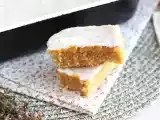 Recept Citronové a ovesné brownies s citronovou polevou
