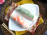 Recept Jarní závitky - krevetové a kuřecí