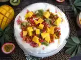 Recept Snadná pavlova z exotického ovoce