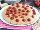 Recept Focaccia s cherry rajčátky
