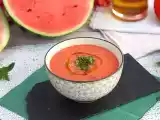 Recept Studená polévka z melounu a rajčat