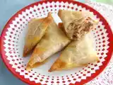 Recept Samousy z tuňáka a rajčat