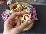 Recept Franui s pistáciemi, lahodnými malinami, tajícími a křupavými.