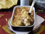 Recept Gratinované těstoviny se šunkou a sýrem ve fritéze airfryer
