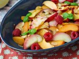 Recept Ovocný salát: broskvový, meruňkový, malinový a další!