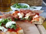 Recept Lahodná pinsa, která je velmi rychlá na přípravu