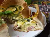 Recept Quiche bez pečiva s tortillou? je to možné! lehký recept, který je ideální na léto!