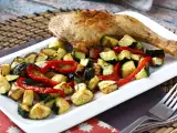 Recept Kuře s paprikou a cuketou ve fritéze: hotové za 20 minut!