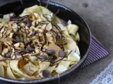 Recept Palačinkové tagliatelle s čokoládou a arašídy!