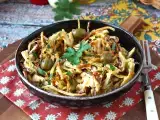 Recept Frango à brás: dokonalé portugalské jídlo, jak zužitkovat zbytky kuřete