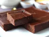 Recept Proteinový čokoládový brownie s červenými fazolemi