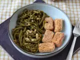 Recept Křupavé tofu nugety a zelené fazolky po thajsku z horkovzdušné fritézy