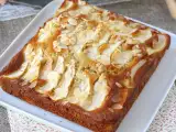 Recept Jednoduchý a vláčný hruškový dort s mandlemi