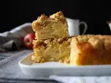 Recept Mimořádně vláčný jablečný koláč s křupavým streuselem