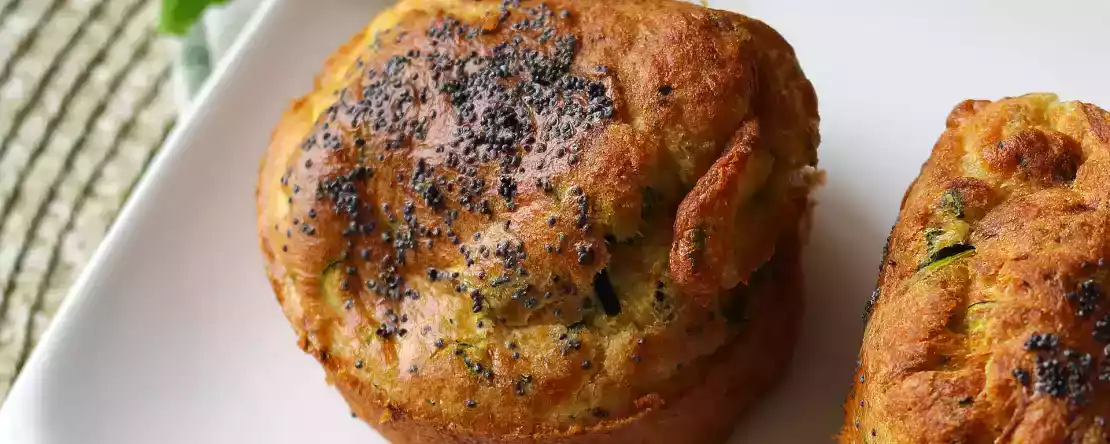 Cuketové muffiny ve fritéze: lehký a nadýchaný recept
