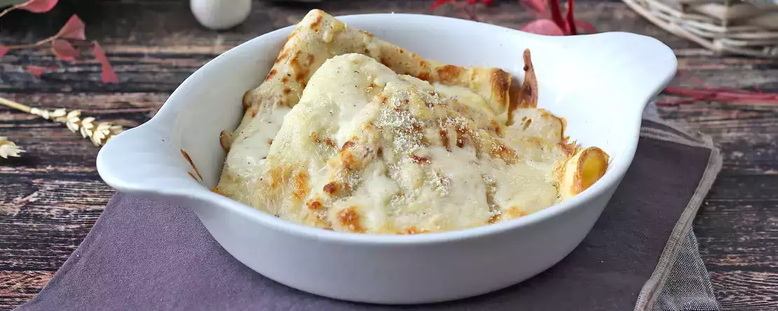 Crespelle ricotta a houby: dokonalý krémový vegetariánský recept pro každou příležitost