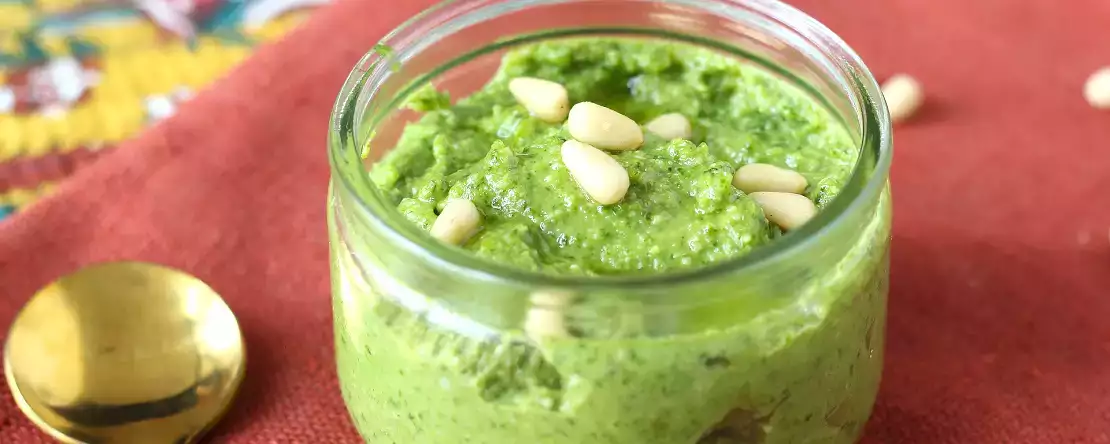 Svěží a krémové rukolové pesto za 5 minut
