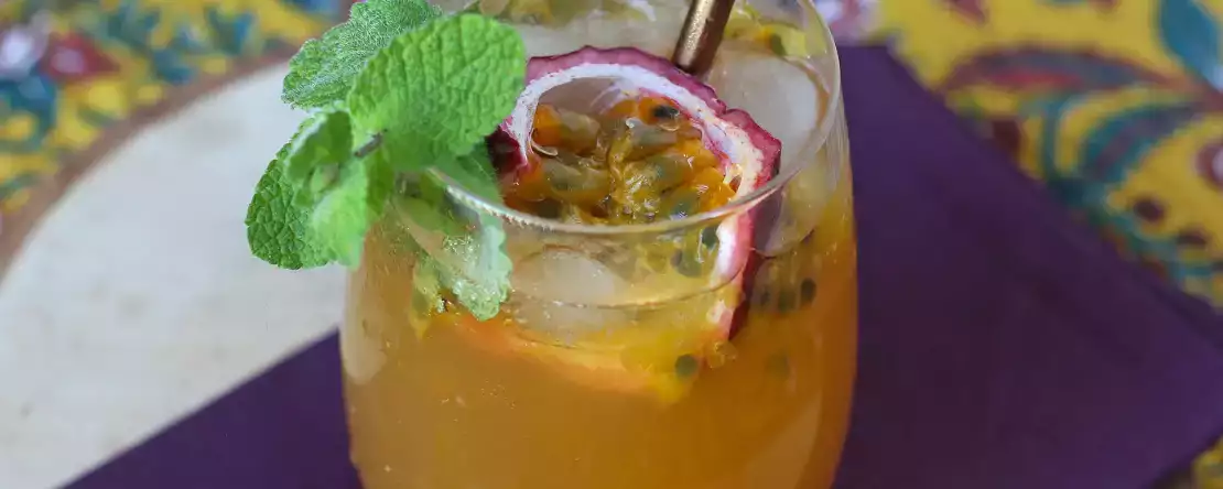 Ledový čaj z mučenky