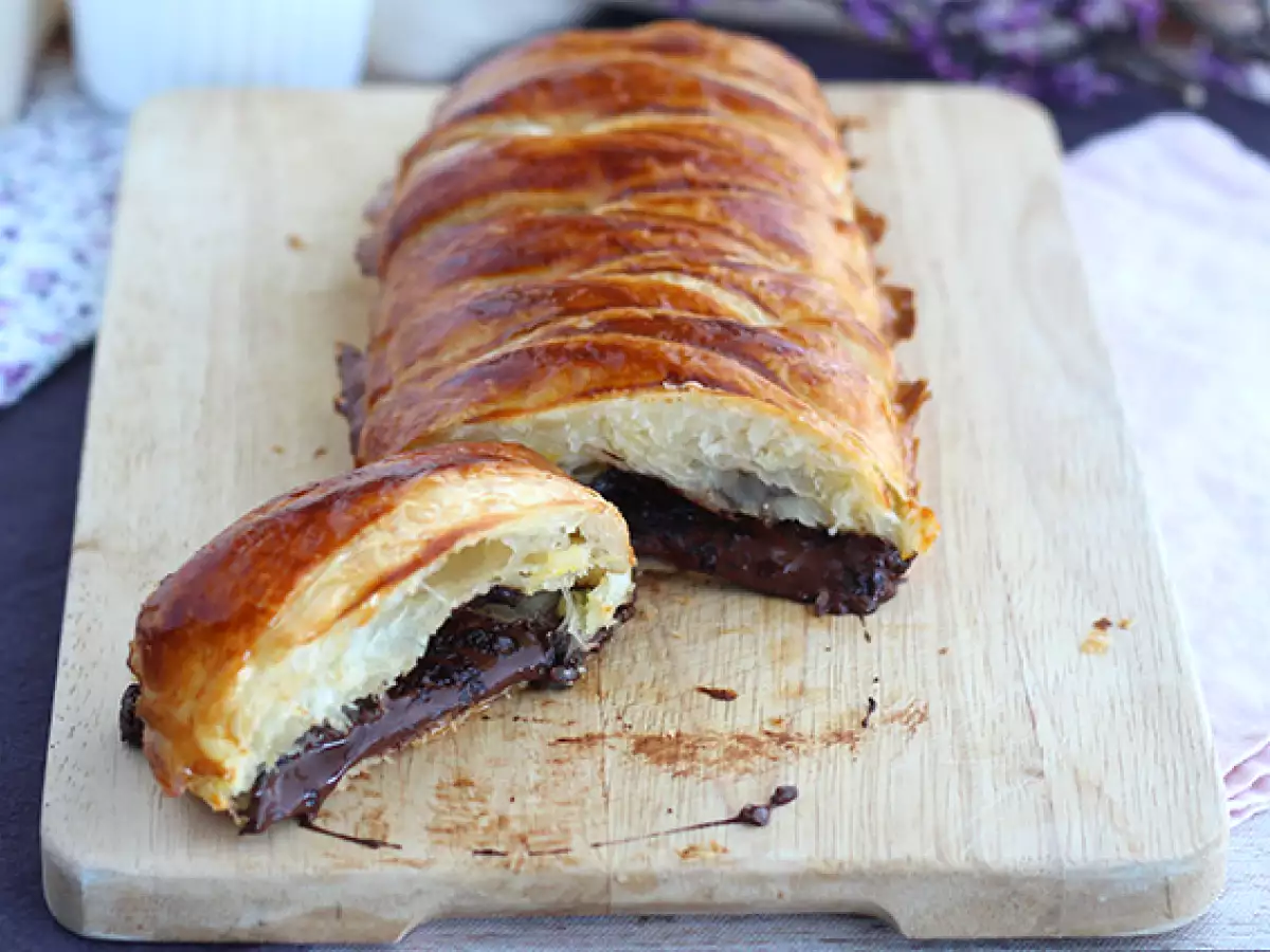 Recept Čokoládové listové těsto