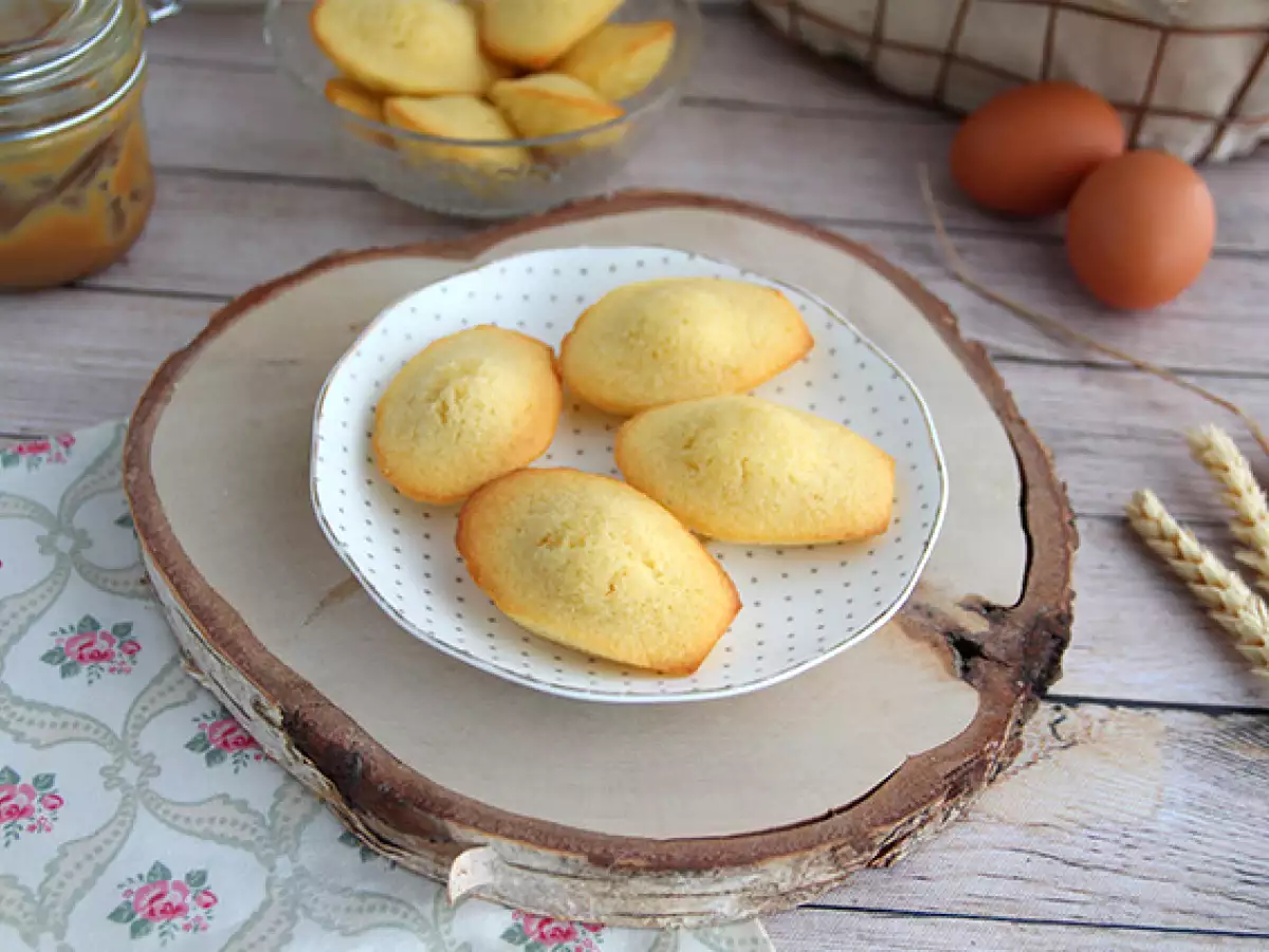 Recept Obyčejné madeleines