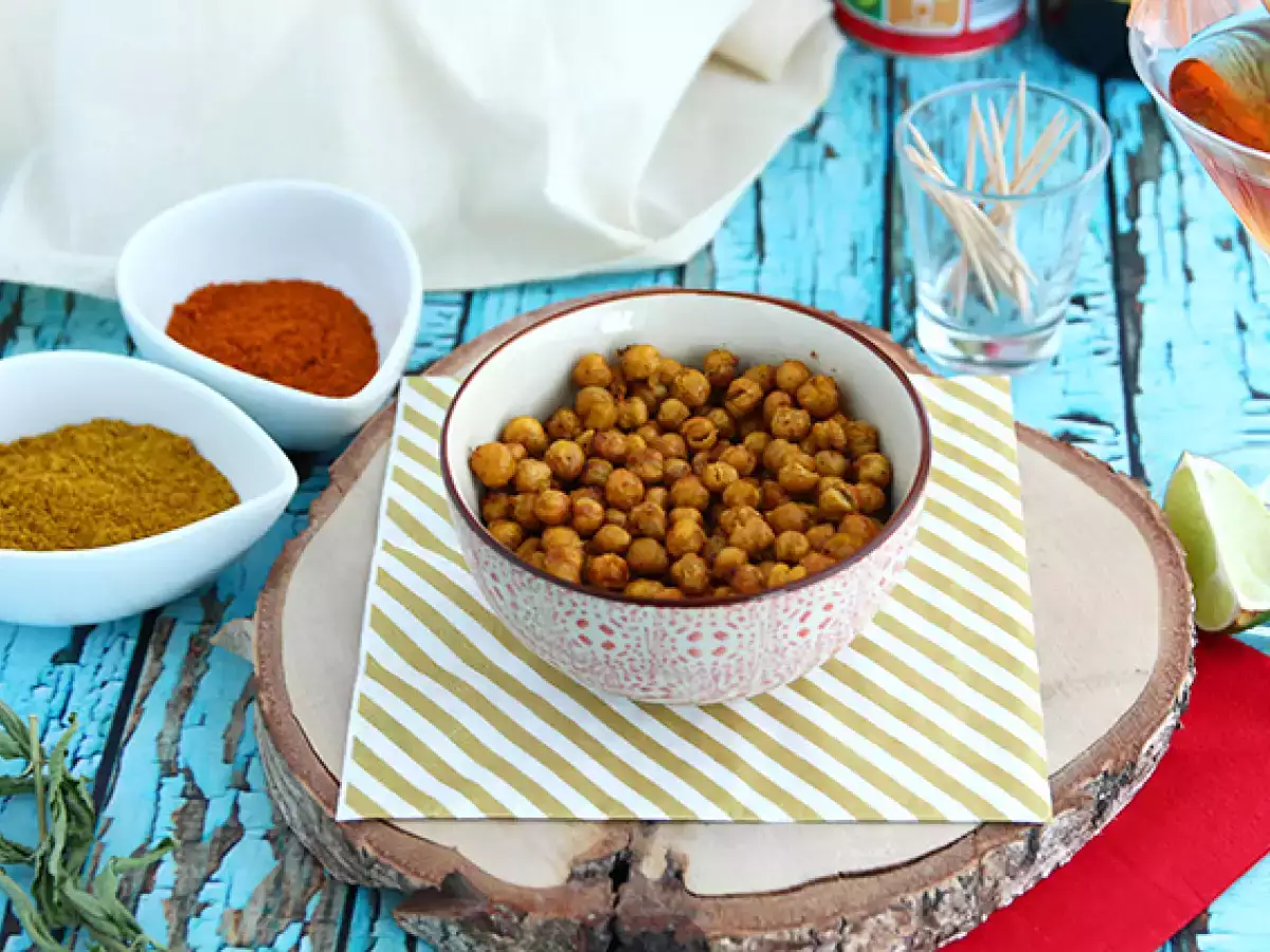 Recept Cizrna pečená v troubě s kari