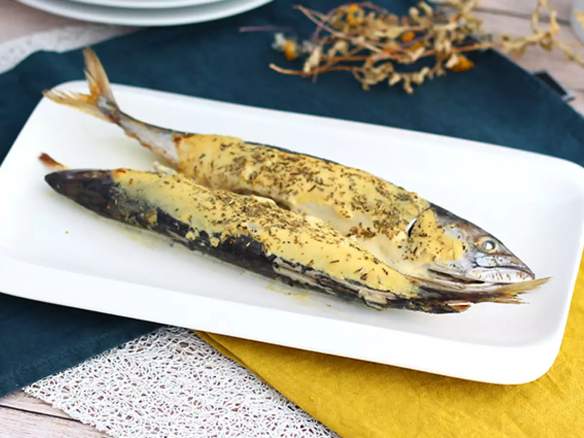 Recept Makrely s hořčicí