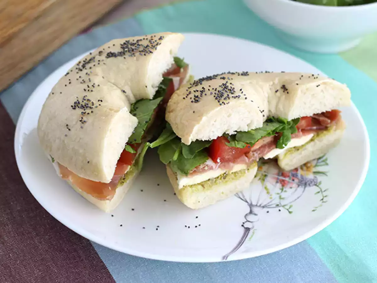 Recept Italský bagel