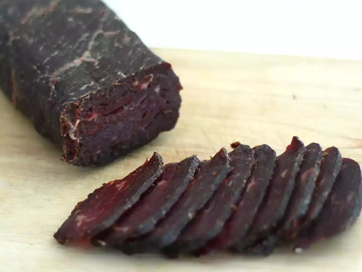 Recept Bündnerfleisch nebo sušené hovězí maso