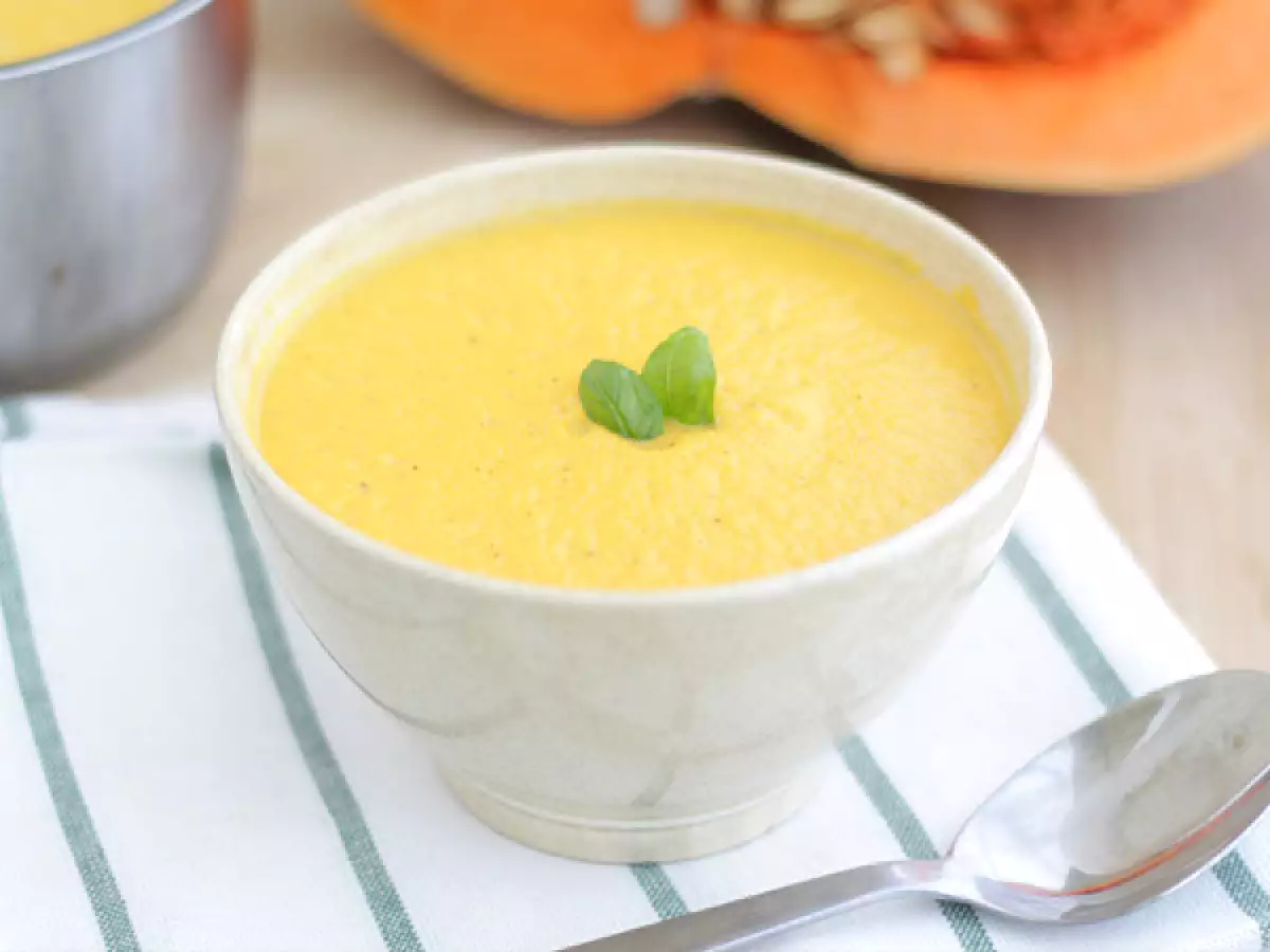 Recept Krémová dýňová polévka