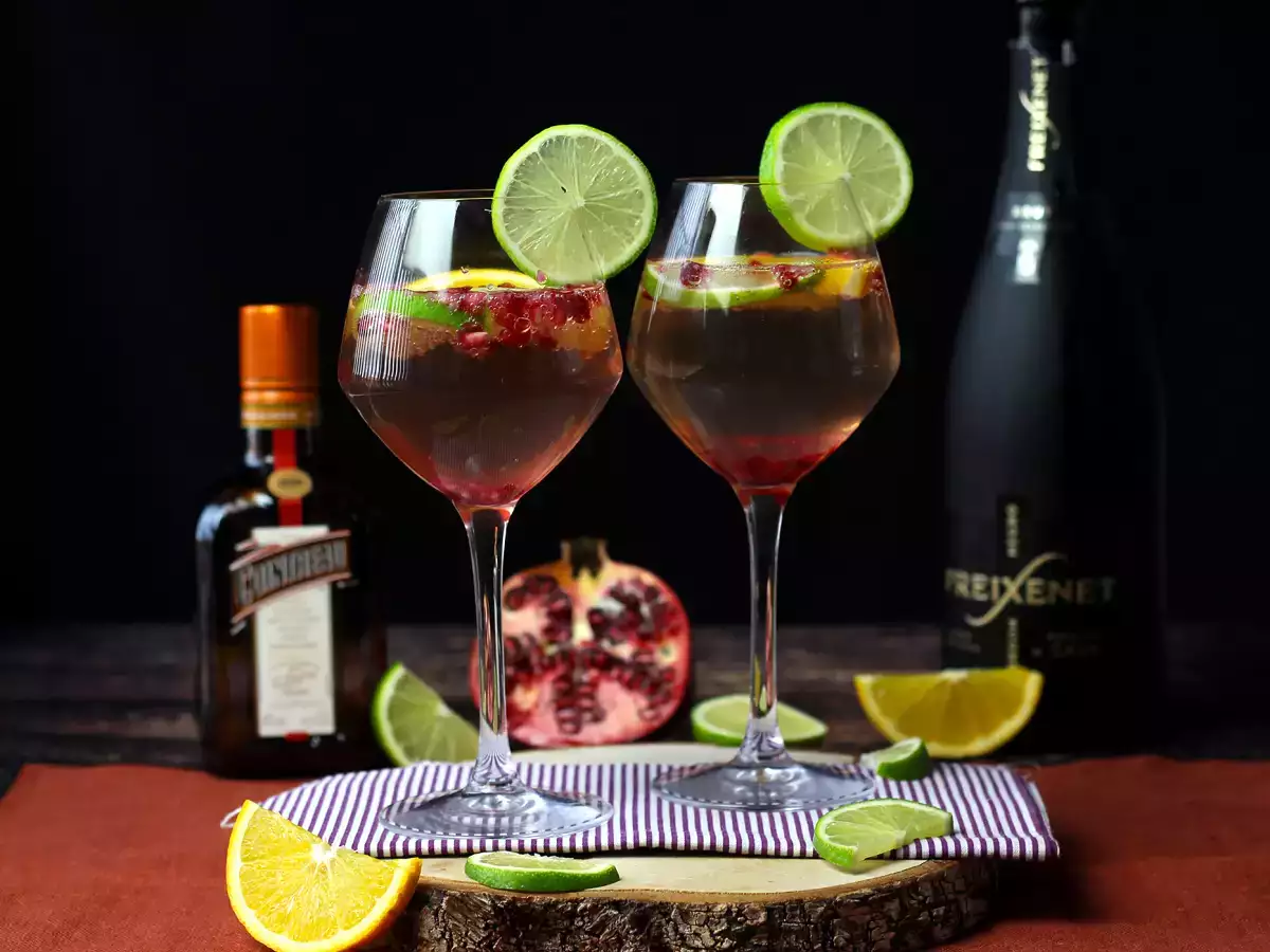 Recept Sangria z šumivého vína: osvěžující hvězda svátků