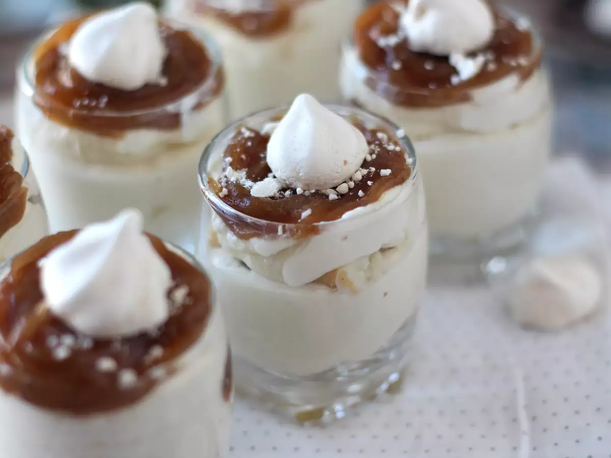 Recept Sklenice ve stylu mont blanc s kaštanovým krémem