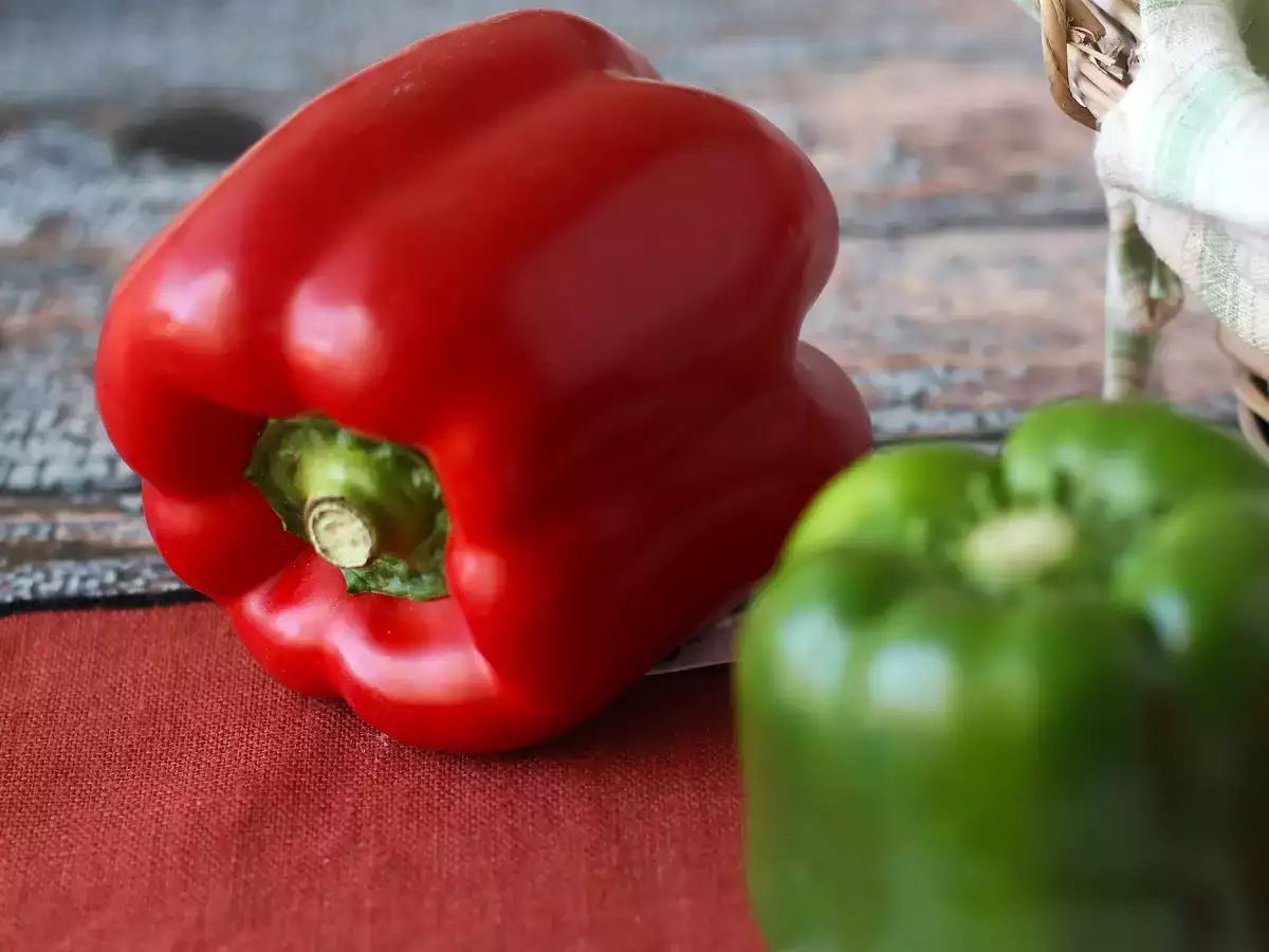 Recept Jak oloupat pečenou papriku