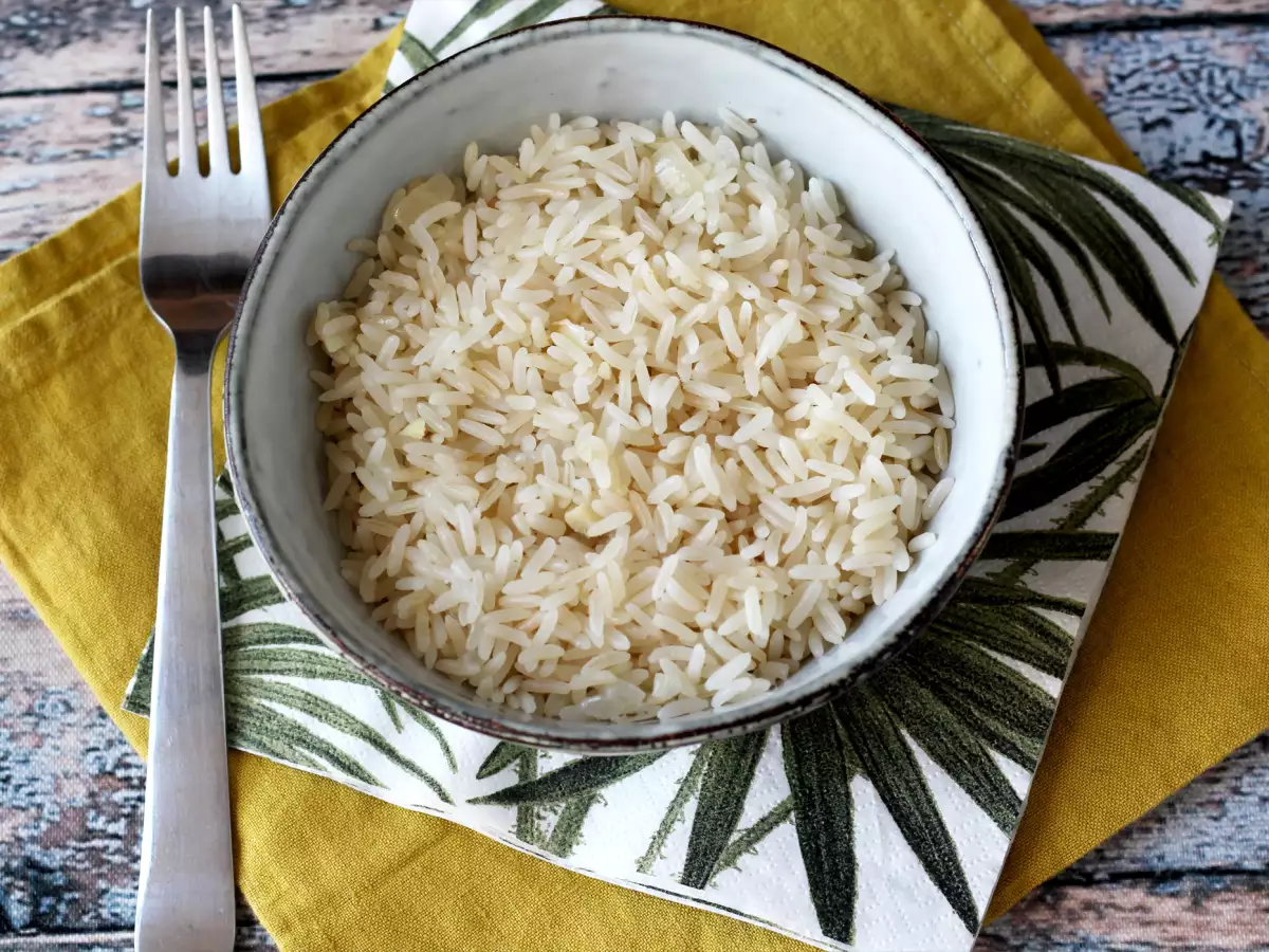 Recept Jak připravit bílou rýži
