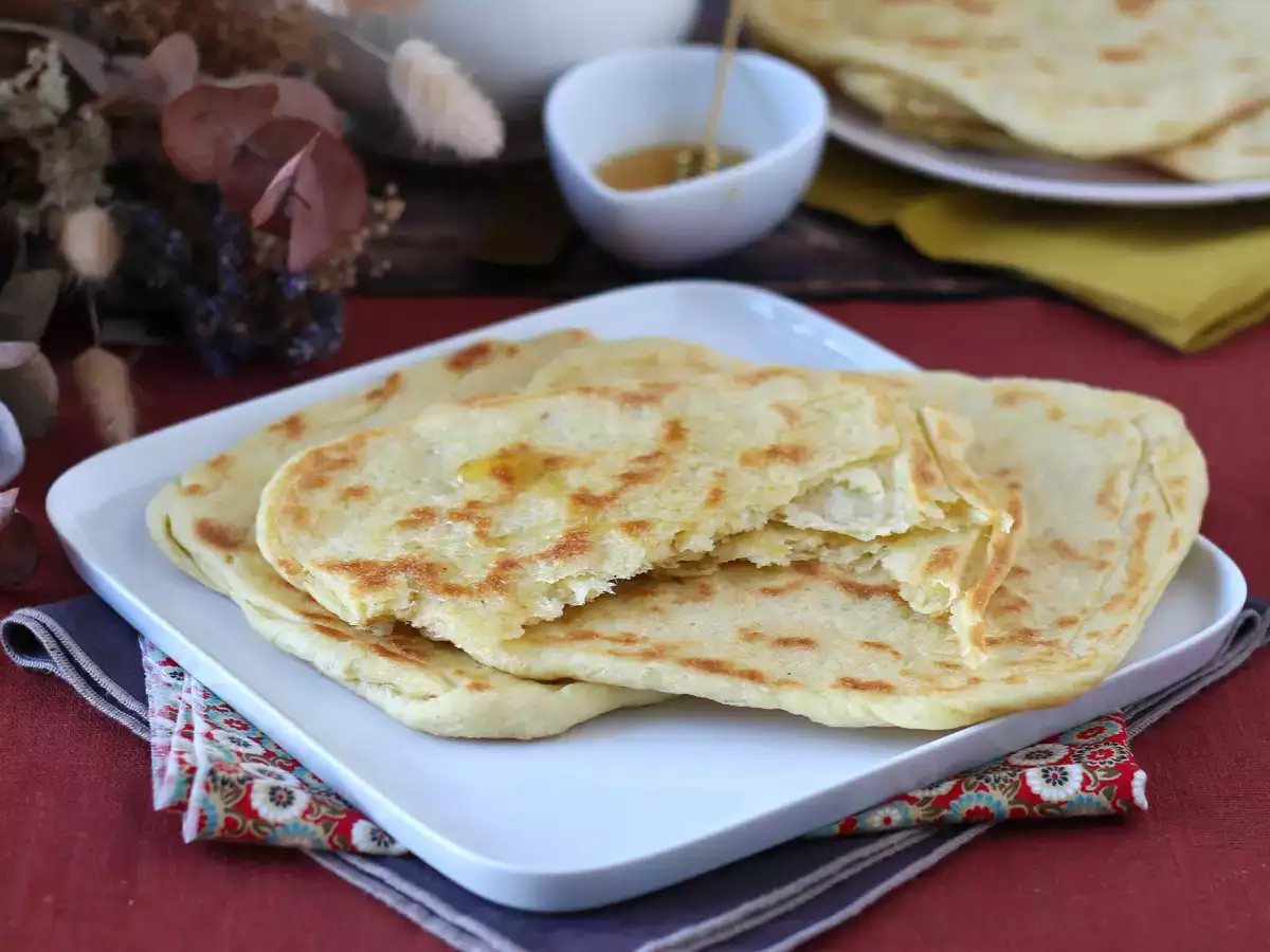 Recept Msemmen, dokonalé marocké vločkové palačinky ideální na ramadán!