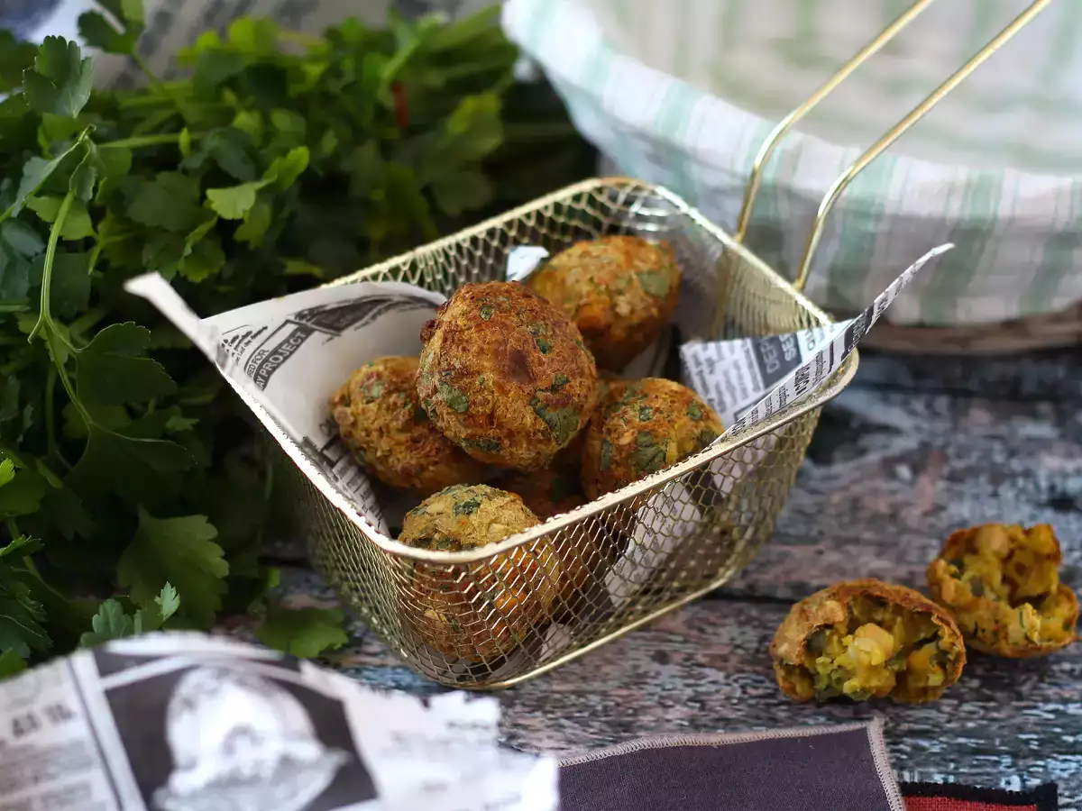 Recept Falafely v air fryer, pro křupavé výsledky bez smažení!