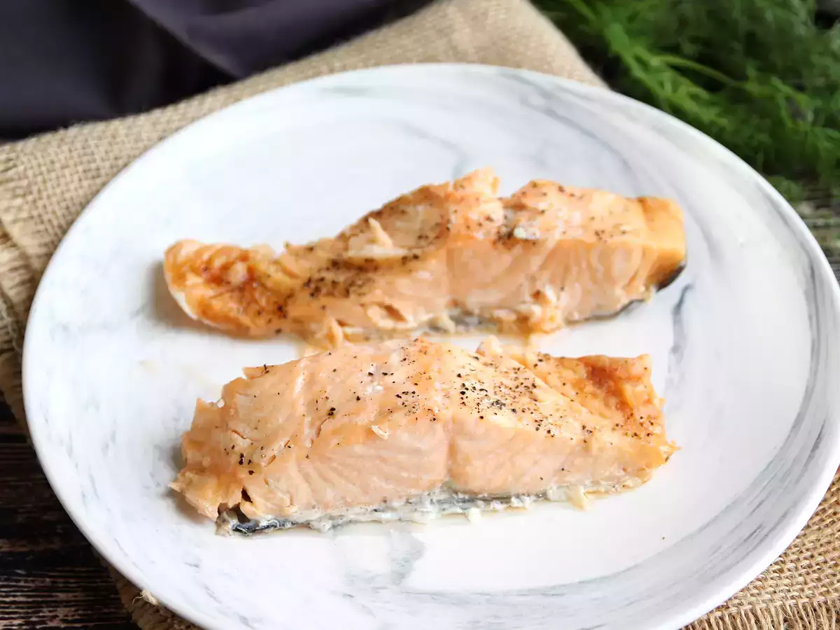 Recept Jak uvařit lososa v mikrovlnné troubě?