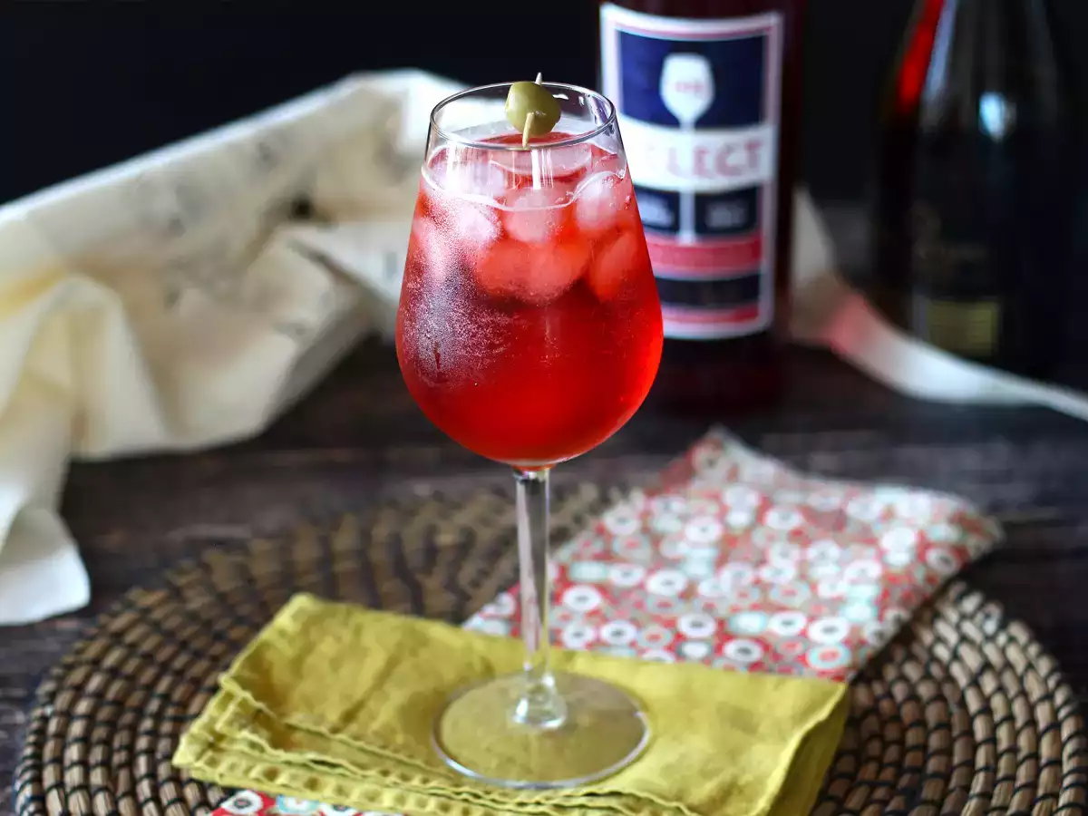 Recept Benátský špritz, skutečný recept připravený s selectem