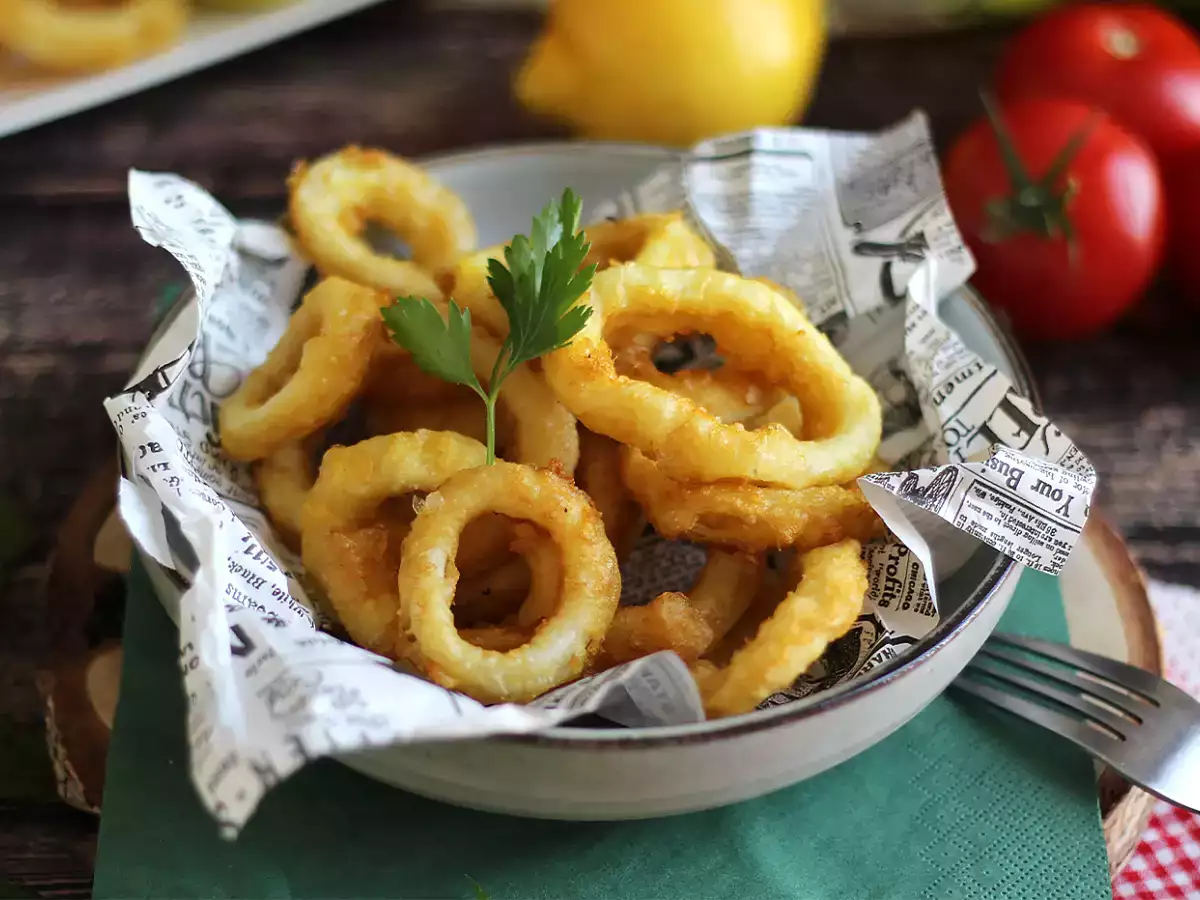 Recept Calamares a la romana - chobotnice obalené v těstíčku