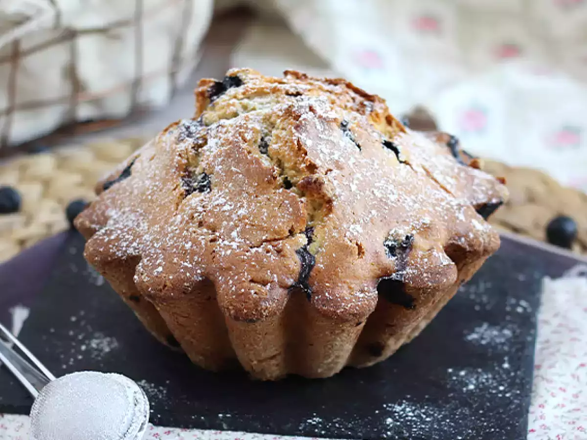 Recept Pyrenejský borůvkový koláč
