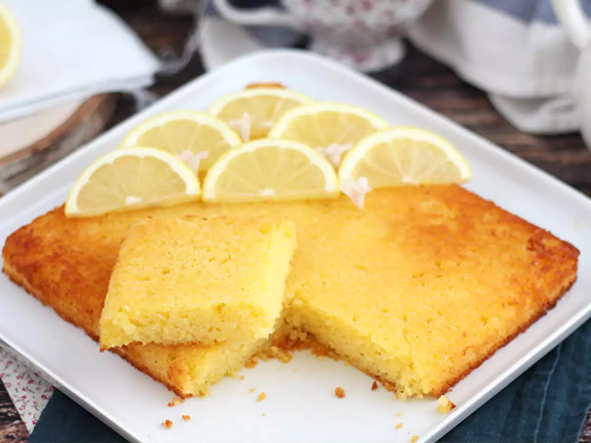 Recept Snadný citronový dort