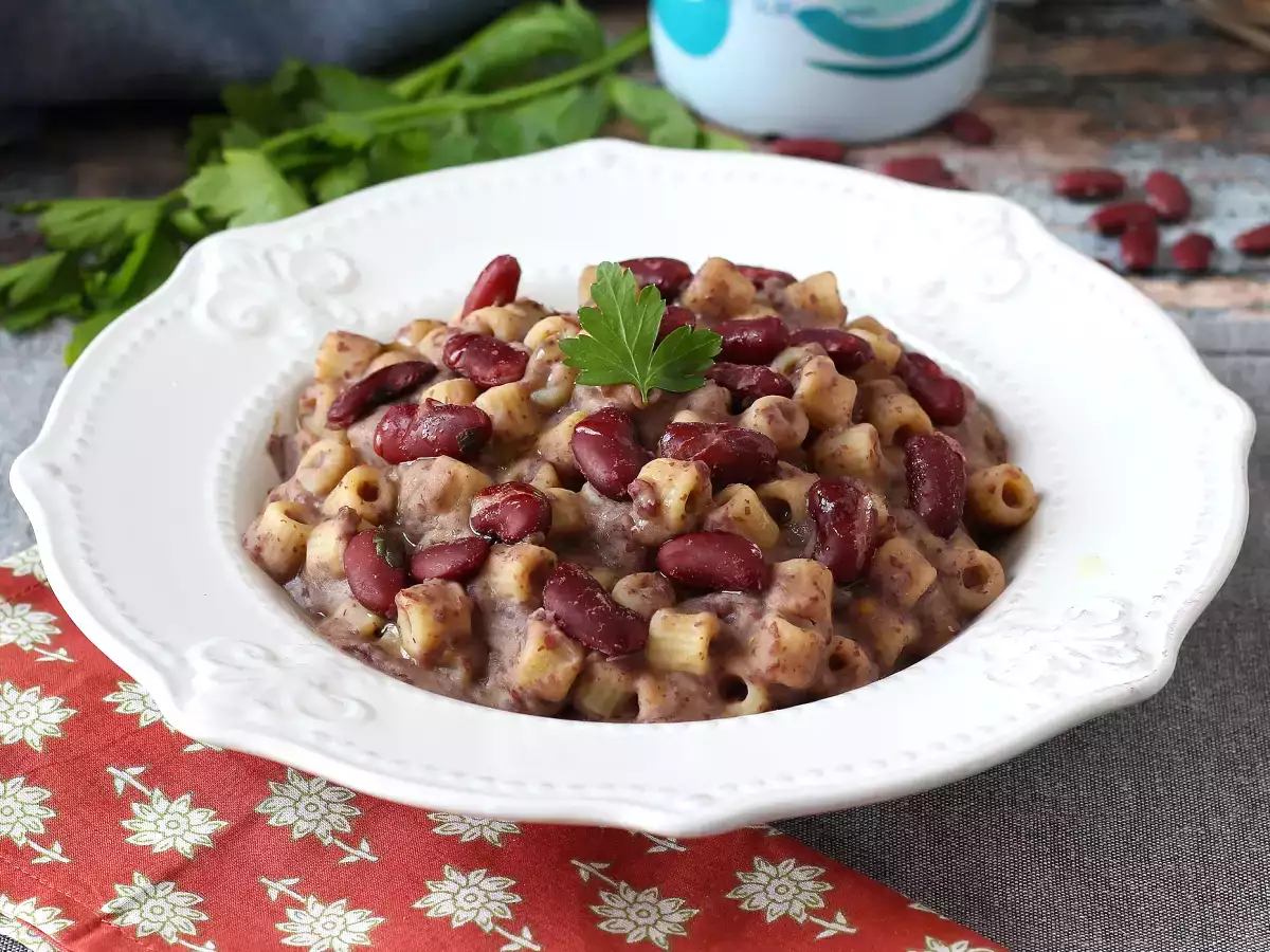 Recept Pasta e fagioli alla veneta: babiččin krémový a chutný recept