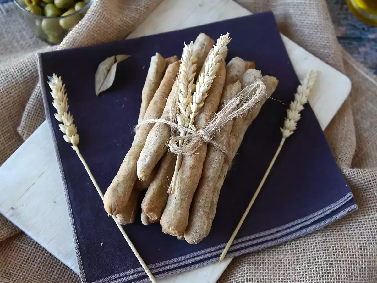 Recept Domácí gressiny se vzduchovou fritézou