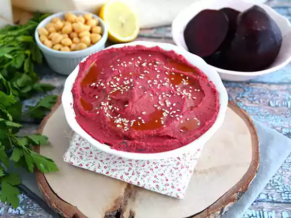 Recept Hummus z červené řepy