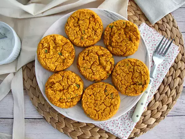 Recept Placičky z korálové čočky a mrkve