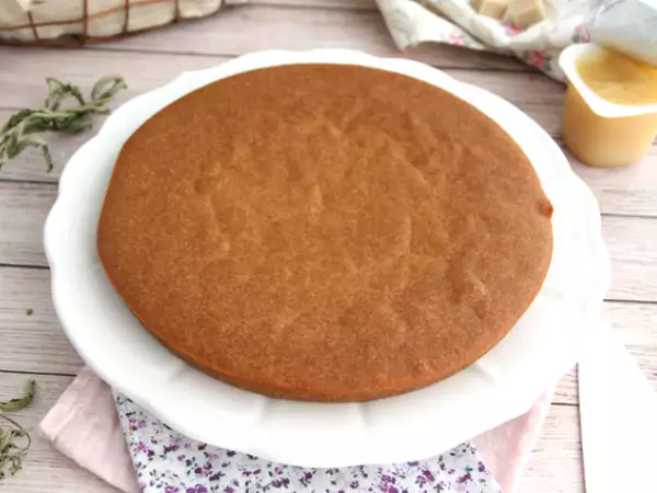 Recept Sójový jogurtový koláč s jablečným pyré (veganský a bezlepkový)