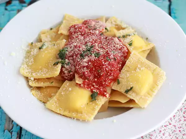 Recept Ravioli s ricottou, recept krok za krokem