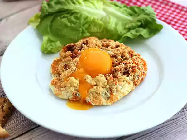 Recept Vejce v obláčku s chorizem