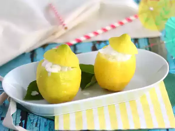 Recept Mražený citron, osvěžující sorbet