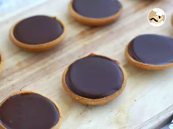 Recept Karamelové a čokoládové koláčky